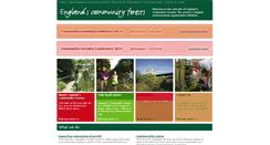 Desktop Screenshot of communityforest.org.uk